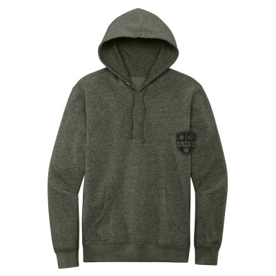 District Pullover Fleece Hoodie - ARN black logo Thumbnail